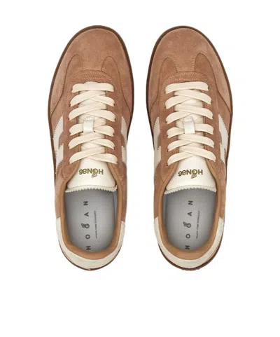 Hogan Cool Sneakers In Brown