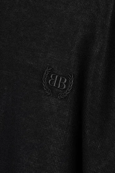 Balenciaga Sweater With A Vintage Effect In Black