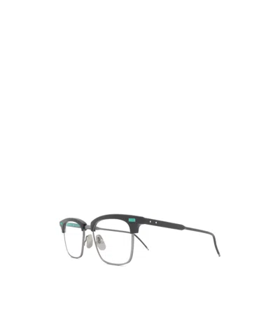 Thom Browne Full Frame Plain Mirror In Gray