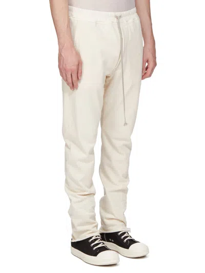 Rick Owens Drkshdw Berlin Track Trousers In White