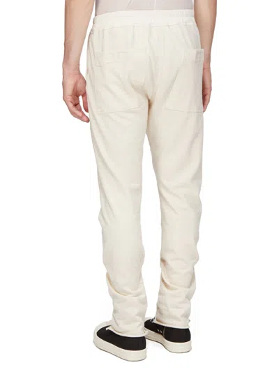 Rick Owens Drkshdw Berlin Track Trousers In White