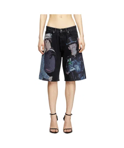 Diesel X Tom Of Finland Foundation Cotton Shorts In Black