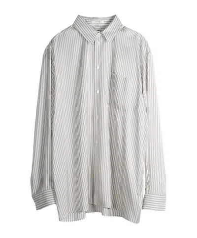 The Row Long-sleeved Shirt In White