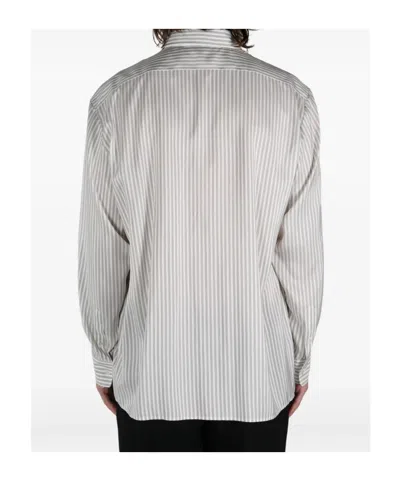 The Row Long-sleeved Shirt In White