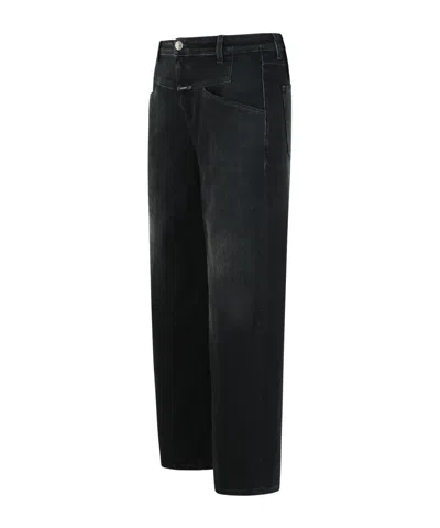 Closed Stover-x' Black Cotton Jeans In Black