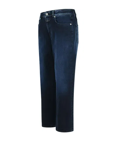 Closed Milo Midnight Blue Cotton Jeans In Blue
