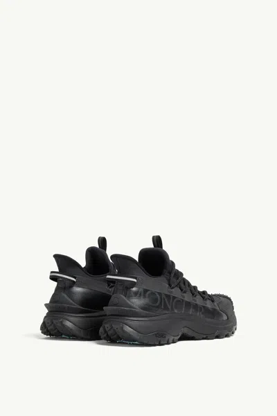 Moncler Trailgrip Lite2 Low Top Sneakers In Black