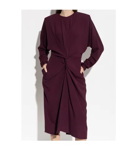 Stella Mccartney Long Sleeve Dress In Red