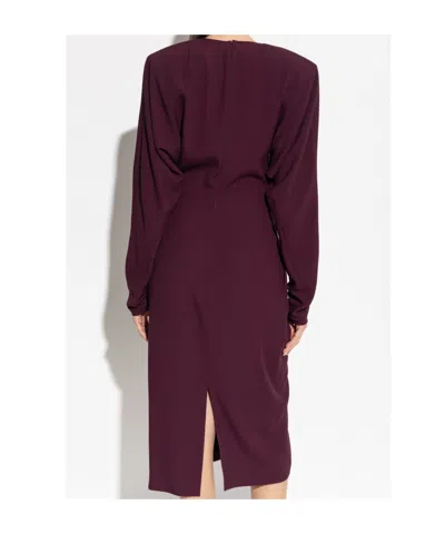 Stella Mccartney Long Sleeve Dress In Red