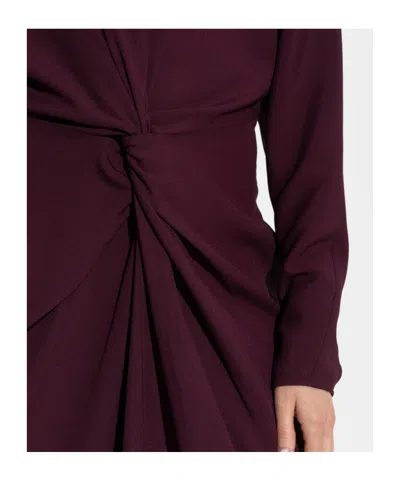 Stella Mccartney Long Sleeve Dress In Red
