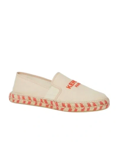 Kenzo Canvas Espadrilles For Women In Neutral