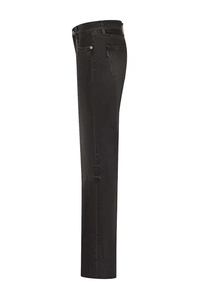 Haikure Belt Loop Jeans In Brown