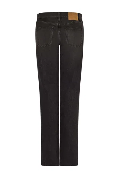 Haikure Belt Loop Jeans In Brown