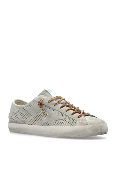 Golden Goose Super Star Sneakers In Gray