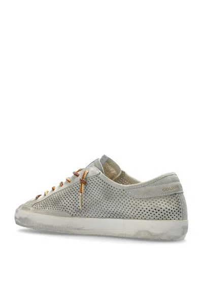Golden Goose Super Star Sneakers In Gray