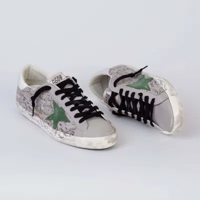 Golden Goose Lace-up Low-top Sneakers In Gray