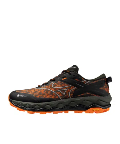 Mizuno X Maharishi Wave Mujin Sneakers In Orange