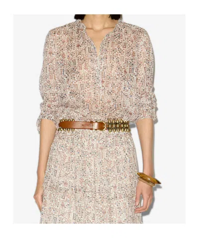 Isabel Marant Étoile Maria Blouse In Neutral