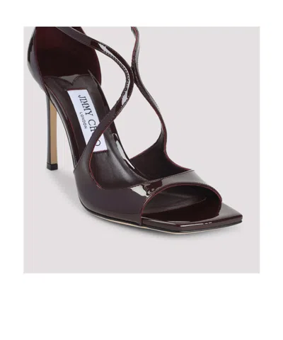 Jimmy Choo Square Toe High Heel Sandals
