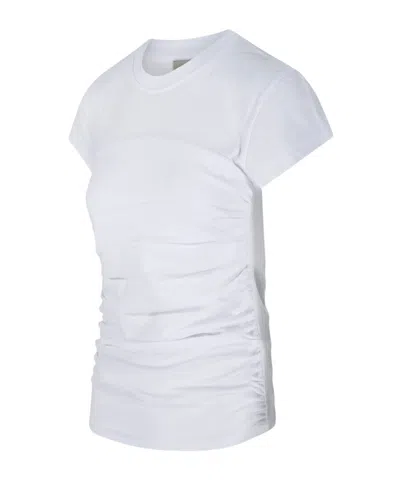 Isabel Marant Étoile Isabel Marant Maelie Ruched Detailed T-shirt In White