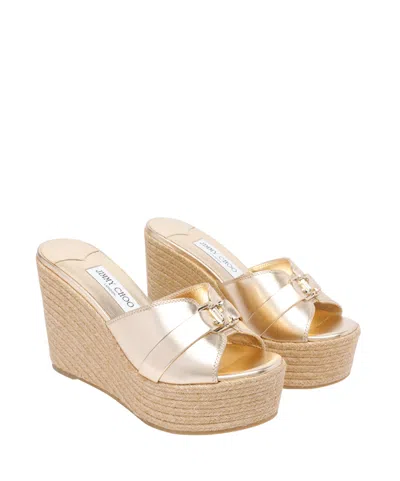 Jimmy Choo 100mm Leda Mules
