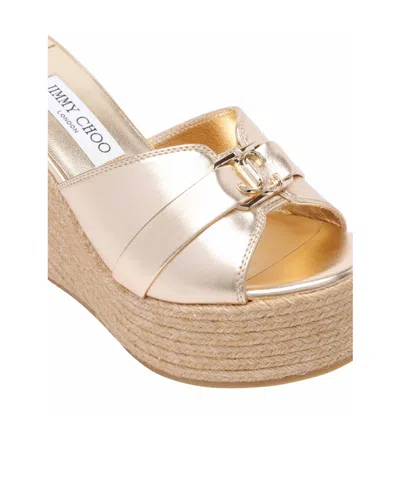 Jimmy Choo 100mm Leda Mules