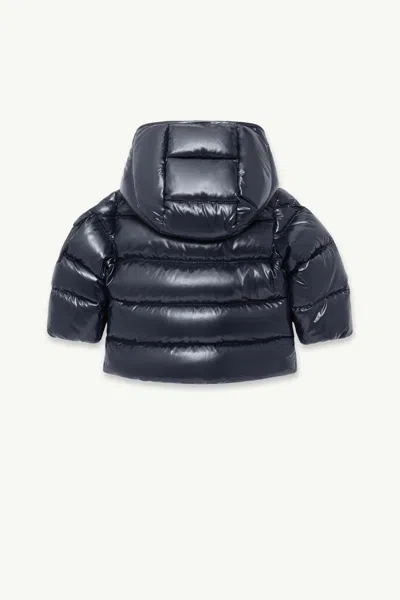 Moncler Doudoune À Capuche Maya Baby In Blue