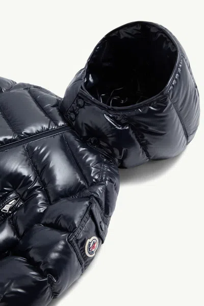 Moncler Doudoune À Capuche Maya Baby In Blue