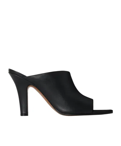 The Row Signum Leather High Heel Sandals