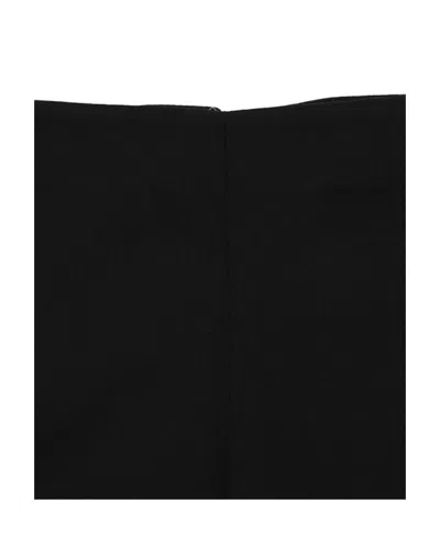 La Perla Lace Detail Casual Pants In Black