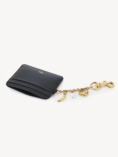 Chloé Lettering Detail Card Holder