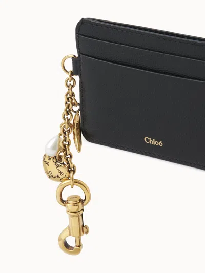 Chloé Lettering Detail Card Holder