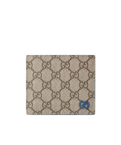 Gucci Gg Coin Wallet Blue Interior