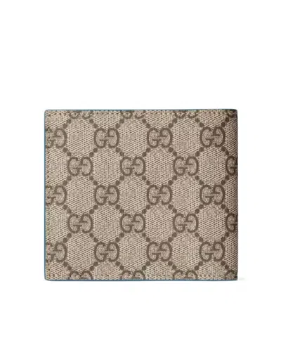 Gucci Gg Coin Wallet Blue Interior