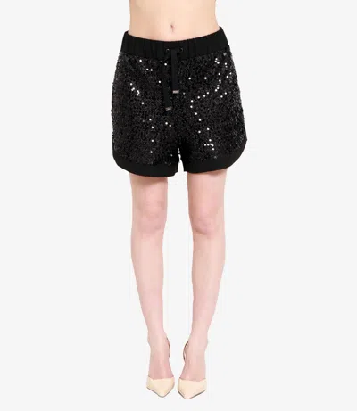 Herno Drawstring Shorts In Black