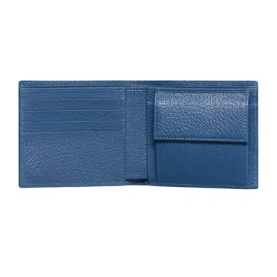 Gucci Gg Coin Wallet Blue Interior