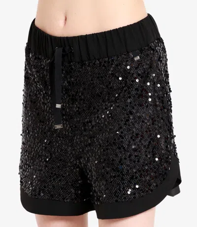 Herno Drawstring Shorts In Black