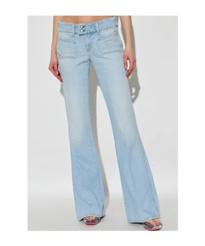 Diesel D-hush Jeans In Blue