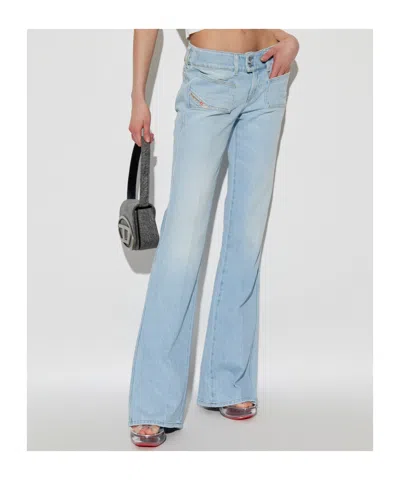 Diesel D-hush Jeans In Blue
