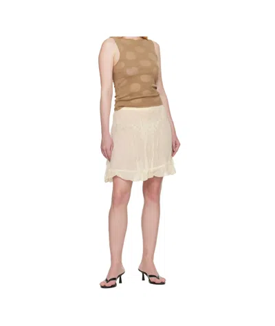 Paloma Wool Round Neck Sleeveless Vest In Brown