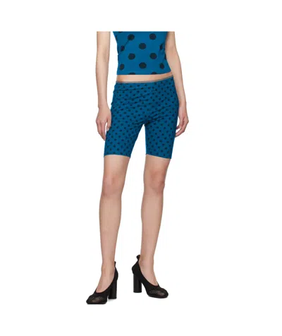 Paloma Wool Polka Dot Shorts In Blue