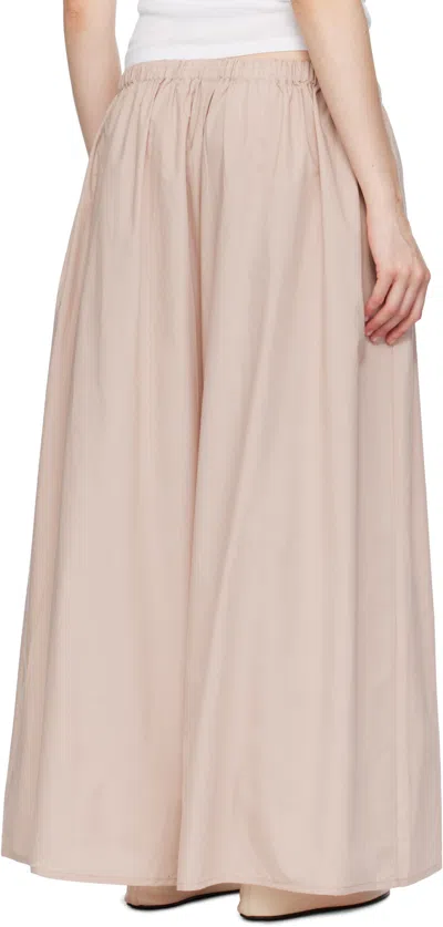 Baserange Pink Cable Lounge Pants In Pink