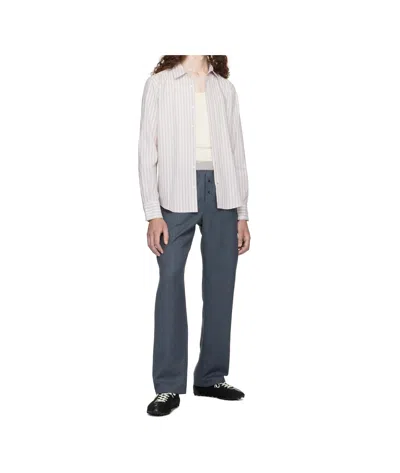 Paloma Wool Elastic Waist Casual Pants In Gray