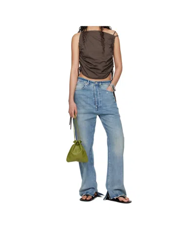 Baserange Pleated Top In Brown