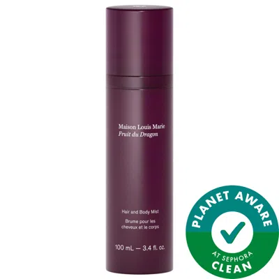 Maison Louis Marie Fruit Du Dragon Hair And Body Mist 3.4 Oz/100 ml Spray