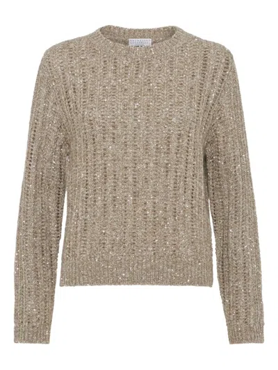 Brunello Cucinelli Sequin Sweater