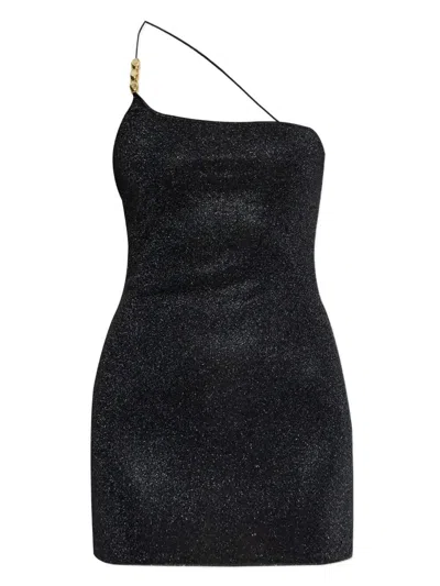 Oseree Lumière One-shoulder Mini Dress