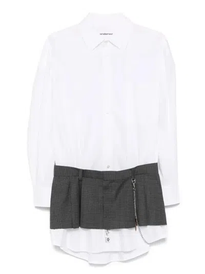 Alexander Wang Pre-styled Shirt Dress W Chain Dresses Multicolor