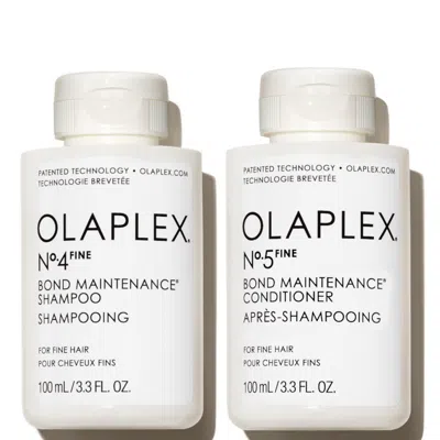 Olaplex No.4 And No.5 Fine Shampoo And Conditioner Duo 100ml