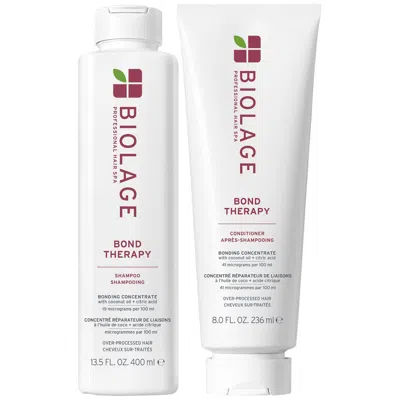 Biolage Bond Therapy Shampoo 400ml And Conditioner 236ml Duo